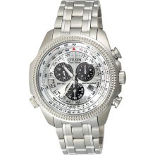 Citizen BL5400-52A Men's Eco-Drive Stainless Perpetual Calendar Watch