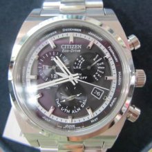 Citizen Eco-drive Men's Watch Alarm Chrono Perpetual Cal Original Edition Japan