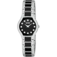 Citizen Eco Drive Normandie Crystal Ladies Watch EW9870-56E