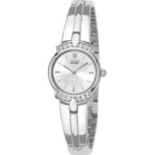 Citizen Ew9010-54a Stainless Steel Silhouette Silver Dial Watch