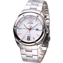 Citizen Gents Eco-drive Sports Watch White Bm7070-66a