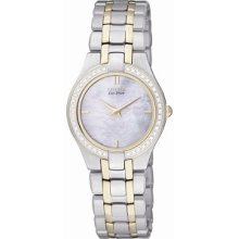 Citizen Ladies Eco-drive Stiletto Diamond Watch Eg3154-51d Rrp Â£469