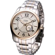 Citizen Mechanical Automatic Watch Gold Tone Nj0024-51q