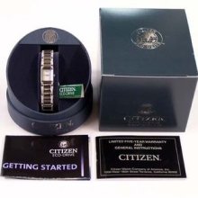 Citizen Watch Eco-drive Silhouette Crystals Mop Steel Eg2770-52a