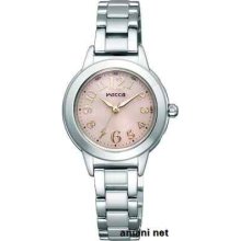 Citizen Wicca Solar-tec Radio Clock Kl4-214-91 Ladies Watch