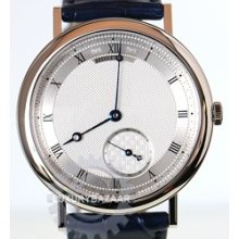 Classique Automatic 40mm (WG / Silver / Leather Strap)