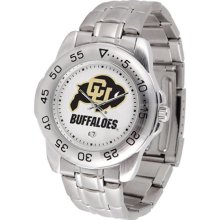 Colorado Buffaloe watches : Colorado Buffaloes Men's Game Day Sport Metal AnoChrome Watch