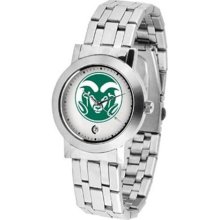 Colorado State Rams CSU NCAA Mens Stainless Dynasty Watch ...