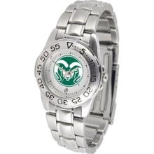 Colorado State Rams CSU NCAA Womens Steel Sports Watch ...