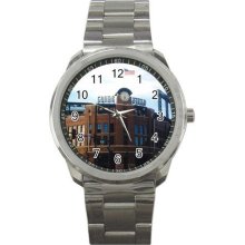 Coors Field Denver Colorado Watch Men's Sports Metal Stainless Steel