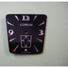 Corum Trapeze,black Dial Only, Fits Ladies Steel And Diamond Model, Buy It Now