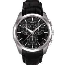 Couturier Men's Black Chronograph Trend Watch