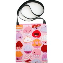 Cupcakes Zipster, cross body bag, flat bag