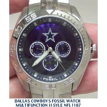 Dallas Cowboys Fossil Multifunction II watch NFL1167