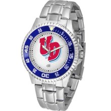 Dayton Flyers UD Mens Steel Bandwrist Watch