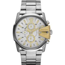 Diesel Men's DZ4265 Silver Stainless-Steel Quartz Watch with Silver