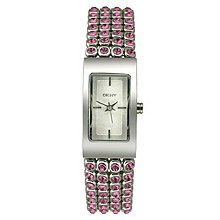 DKNY 3-Hand Analog with Glitz Women's watch #NY8049