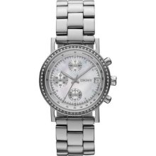 Dkny Chronograph Mother of Pearl Ladies Watch NY8339 ...