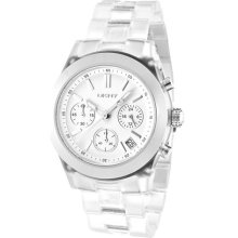 DKNY Plastic Chronograph Ladies Watch NY8162 ...