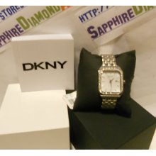 Dkny Rectangular Dial Women's Watch Ny8337 Low International Shipping