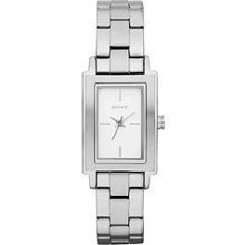 Dkny Watch Lady Ny8280 Silver Square Dress Watch Newest