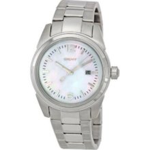 Dkny Women's Ny1394 Mother-of-pearl Dial Watch