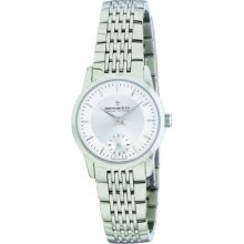 DLB00001-02 Dreyfuss and Co Ladies Sapphire Glass Silver Watch