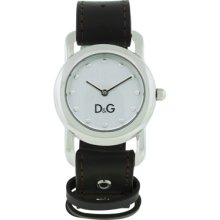 Dolce & Gabbana Watches Women's Jambalaya White Dial Leather Leather W