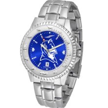 Duke Blue Devils Competitor AnoChrome-Steel Band Watch