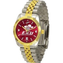 Eastern Kentucky Colonels Mens 23Kt Executive Watch