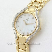 Ebel 18k ladys beluga mop diamond