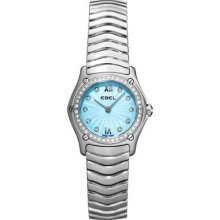 Ebel Women's 'classic Wave' Stainless Steel Quartz