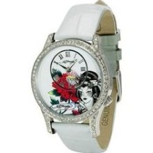 Ed Hardy Elizabeth White Degrade Dial Women's watch #EL-WH