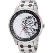 Ed Hardy Men's Md-sr Midnight Silver Watch