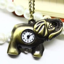 Elephant Pocket Watch