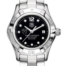 Emory TAG Heuer Watch - Women's Aquaracer w/ Black Diamond