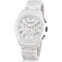 Emporio Armani Designer Men's Watches, Men's Ceramic Chrono Watch