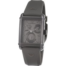 Emporio Armani Men's 'Meccanico' Grey Dial Power Reserve Watch