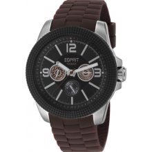 ES105831004 Esprit Mens Clash Black Brown Watch