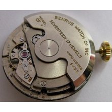 Eta 1256 Watch Movement 17 Jewels For Parts