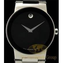 Excellent Stainless Steel Movado Safiro Men's Wristwatch 0605803