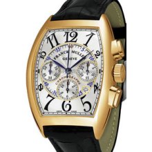 Extra-Large Franck Muller Curvex Chronograph Rose Gold 9880CCAT Watch