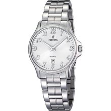 Festina Women's Quartz Watch F16474/2 With Metal Strap