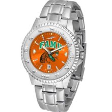 Florida A&M Rattlers FAMU Mens Steel Anochrome Watch