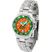 Florida A&M Rattlers FAMU Womens Steel Anochrome Watch