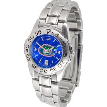 Florida Gators Sport AnoChrome Steel Band Women's Watch