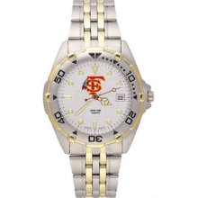 Florida State Seminoles FS Men's All Star Bracelet Watch LogoArt