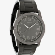 Flud Moment Watch With Linked Band - Gunmetal