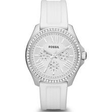 FOSSIL FOSSIL Cecile Multifunction Silicone Watch - White