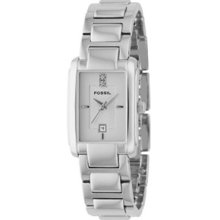 Fossil Ladies Analog Silver Dial Watch